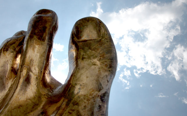 Dan Sternof Beyer - FEET - Bronze, 2010 - Toe